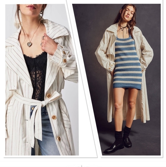 Free People Trenchcoat - Picture 2 of 5